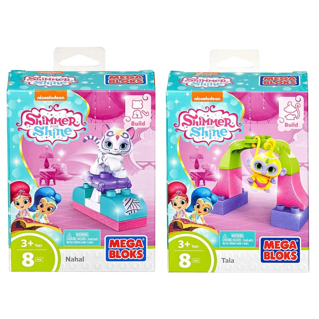 Mega Bloks Shimmer And Shine Mini Buildable Pet Playsets 3+ 2 Mega Bloks Shimmer And Shine Mini Buildable Pet Playsets 3+ - Image 2
