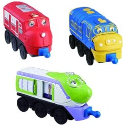 Pack Of 3 Chuggington Look Alive Chuggers Trains With Jigsaw -XS Stock Shop GRAEU890321 6478 6 opt