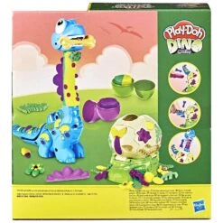 Play-Doh Dino Crew Growin Tall Bronto Dinosaur Playset 2 Tubs -XS Stock Shop GRAF1503 6421 5L00 3 opt