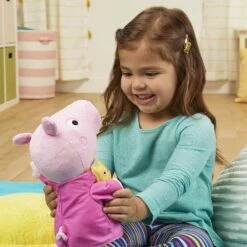 Peppa Pig Peppa's Bedtime Lullabies Interactive Soft Toy 28cm -XS Stock Shop GRAF3777 6421 5E00 4 opt