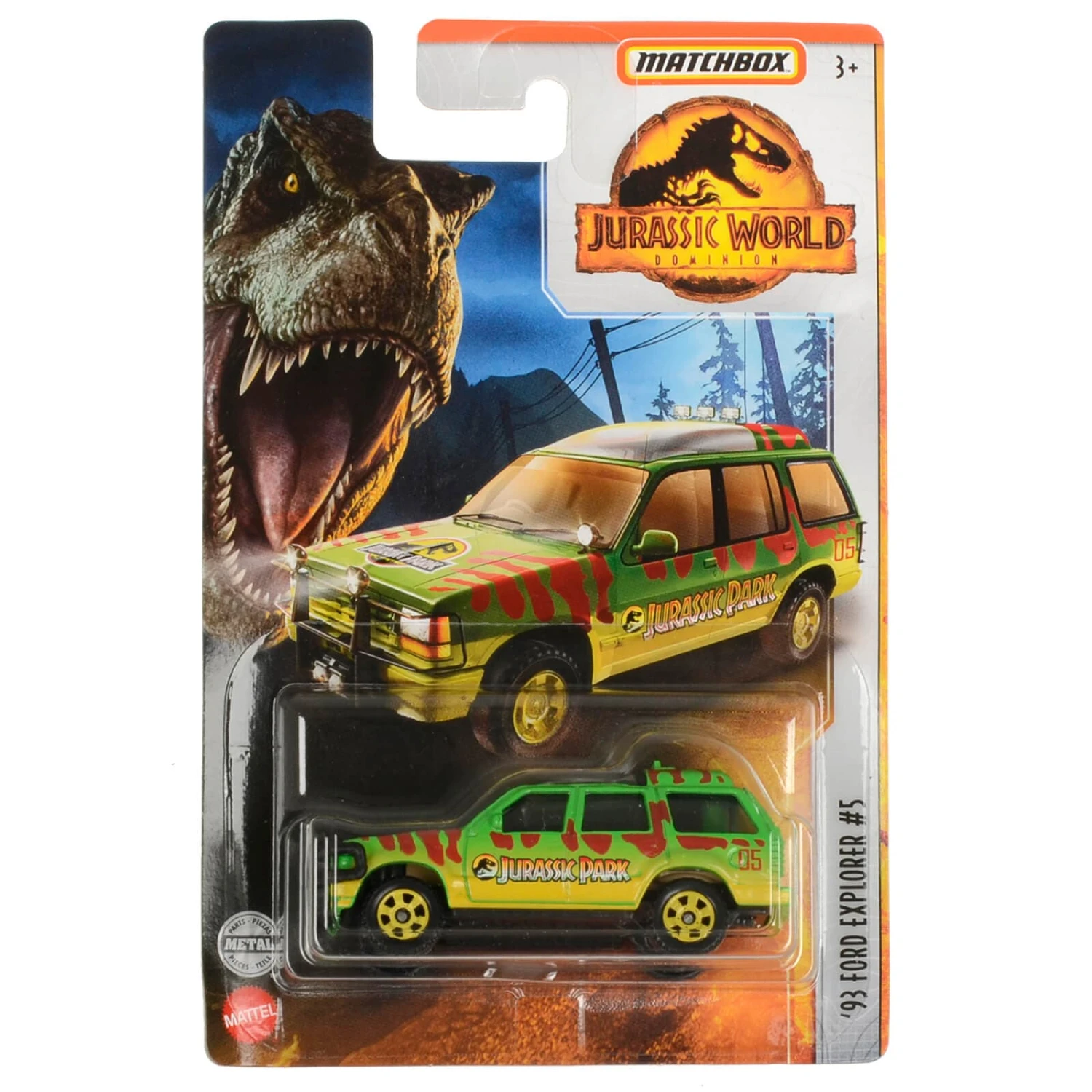 Matchbox Jurassic World Vehicles Die-Cast Car Truck 1:64 1 Matchbox Jurassic World Vehicles Die-Cast Car Truck 1:64