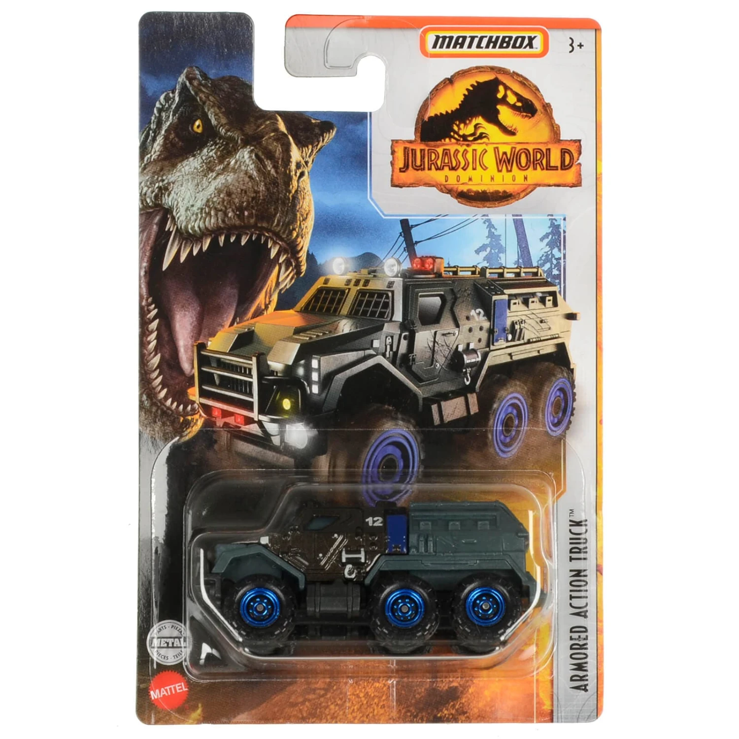 Matchbox Jurassic World Vehicles Die-Cast Car Truck 1:64 2 Matchbox Jurassic World Vehicles Die-Cast Car Truck 1:64 - Image 2