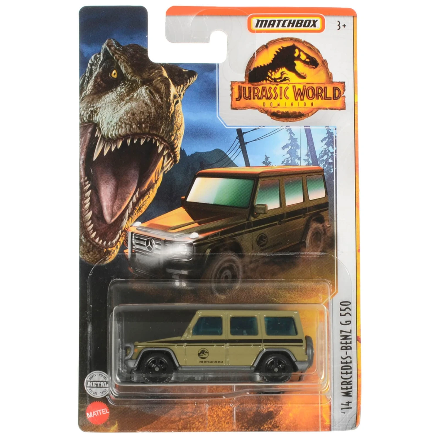 Matchbox Jurassic World Vehicles Die-Cast Car Truck 1:64 4 Matchbox Jurassic World Vehicles Die-Cast Car Truck 1:64 - Image 4