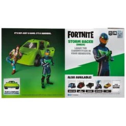 Fortnite Joy Ride Vehicle Whiplash Green Storm Racer Figure -XS Stock Shop GRAFNT1020 6382 5 opt