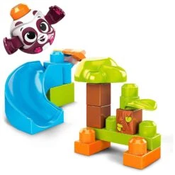 Mega Bloks Peek-a-Blocks Animal Slide Building Set 14 Pieces -XS Stock Shop GRAGKX66 6419 B A 2 opt