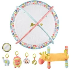 Fisher Price Go Wild Gym & Giraffe Wedge Mat Music Light -XS Stock Shop GRAGMG07 5960 9655 5 opt