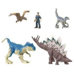 Jurassic World Minis Pack Of 5 Dinosaur Theme Action Figures -XS Stock Shop GRAGWP70 6470 922A A 2 opt