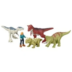 Jurassic World Minis Pack Of 5 Dinosaur Theme Action Figures -XS Stock Shop GRAGWP70 6470 922A B 3 opt