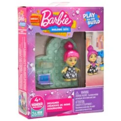 Barbie Mega Construx Micro Doll Building Set Heart Base -XS Stock Shop GRAGWR21 C 6294 963A D 1