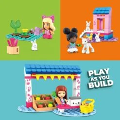 Barbie Mega Construx Building Set 3 Micro Dolls Over 90 Pieces -XS Stock Shop GRAHDJ85 6251 9633 4 opt