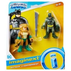 Fisher Price Imaginext DC Super Friends Action Figure Twin Pack 7cm -XS Stock Shop GRAM5645 6191 95X4 F 1 opt