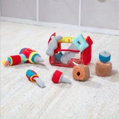 Melissa & Doug Toolbox Fill & Spill Plush Tools Toddler Toy -XS Stock Shop HEA13038 5 opt