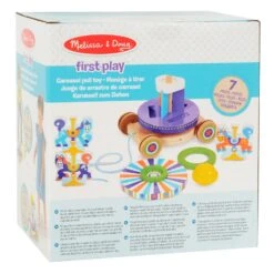 Carousel Pull Toy Wooden Horses Toddler Melissa & Doug 18m+ 9 Carousel Pull Toy Wooden Horses Toddler Melissa & Doug 18m+ -XS Stock Shop HEA13616 2 opt