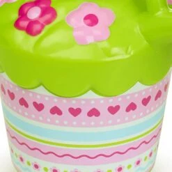Melissa & Doug Pretty Petals Watering Can Kids Size Green Pink -XS Stock Shop HEA16724 6 opt