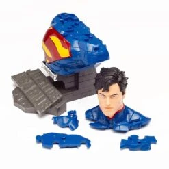 3D Jigsaw Puzzle DC Comics Superhero 72 Plastic Pieces Age 8+ -XS Stock Shop HEA57210 A 3 opt