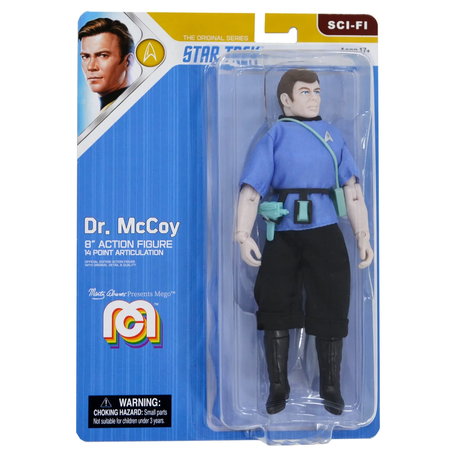 Mego Star Trek 8" Action Figure Fabric Clothing Fully Poseable 5 Mego Star Trek 8" Action Figure Fabric Clothing Fully Poseable - Image 5