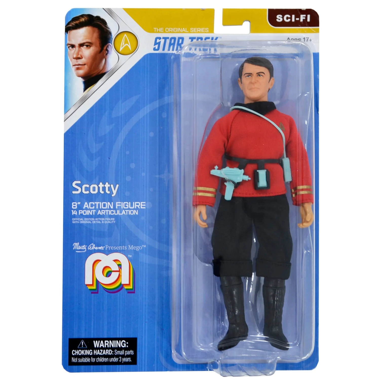 Mego Star Trek 8" Action Figure Fabric Clothing Fully Poseable 6 Mego Star Trek 8" Action Figure Fabric Clothing Fully Poseable - Image 6