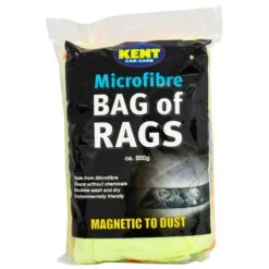 Kent Bag Of Rags Microfibre Cloths Assorted Pieces 500g