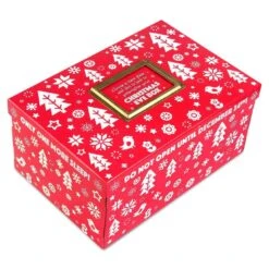 Christmas Eve Box Personalise Metal Frame Flat Packed 33cm -XS Stock Shop PRI267040003 opt