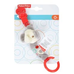 Fisher Price Plush Animal Pacifier Holder With Clothing Clip 7 Fisher Price Plush Animal Pacifier Holder With Clothing Clip -XS Stock Shop PRIFP10089 51483.1573810217.1100.1100