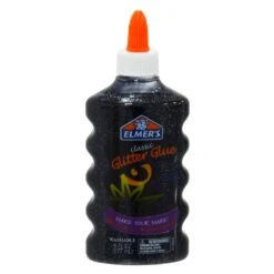 Elmers Classic Glitter Glue Washable Non Drip Arts Crafts 177ml -XS Stock Shop RIGVAA16070 C 1 opt