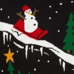 Mens To The Pub Snowman Christmas Jumper -XS Stock Shop SRG1A17077 A 3.opt