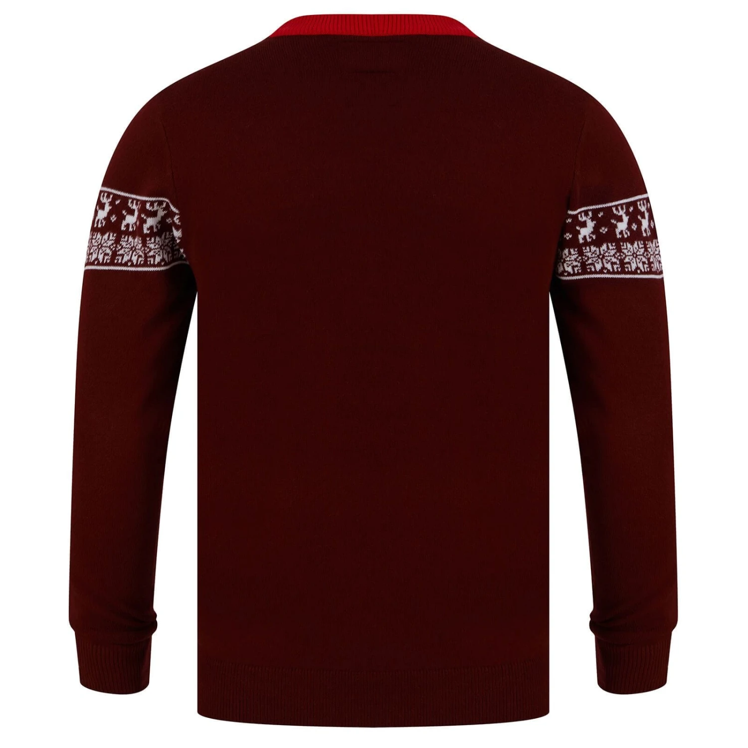 Mens Ho Ho Ho Santa Festive Christmas Jumper 4 Mens Ho Ho Ho Santa Festive Christmas Jumper - Image 4