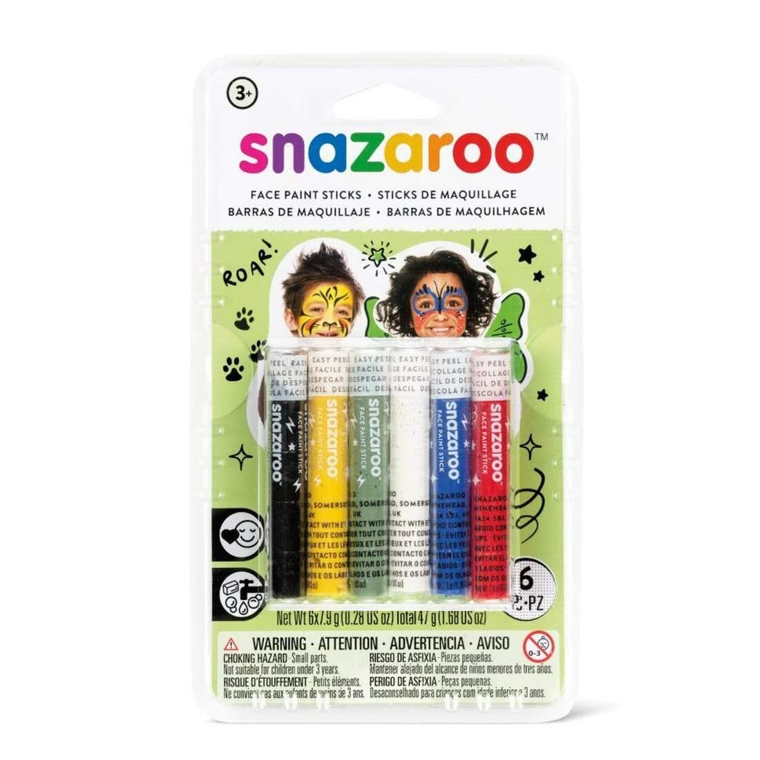 Snazaroo Face Painting Makeup Sticks Girls Boys Halloween 5 Snazaroo Face Painting Makeup Sticks Girls Boys Halloween - Image 5
