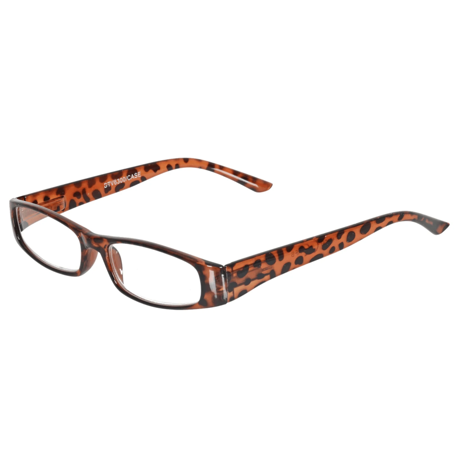 Betaview Reading Glasses With Case Leopard Print Slim Frame 1 Betaview Reading Glasses With Case Leopard Print Slim Frame