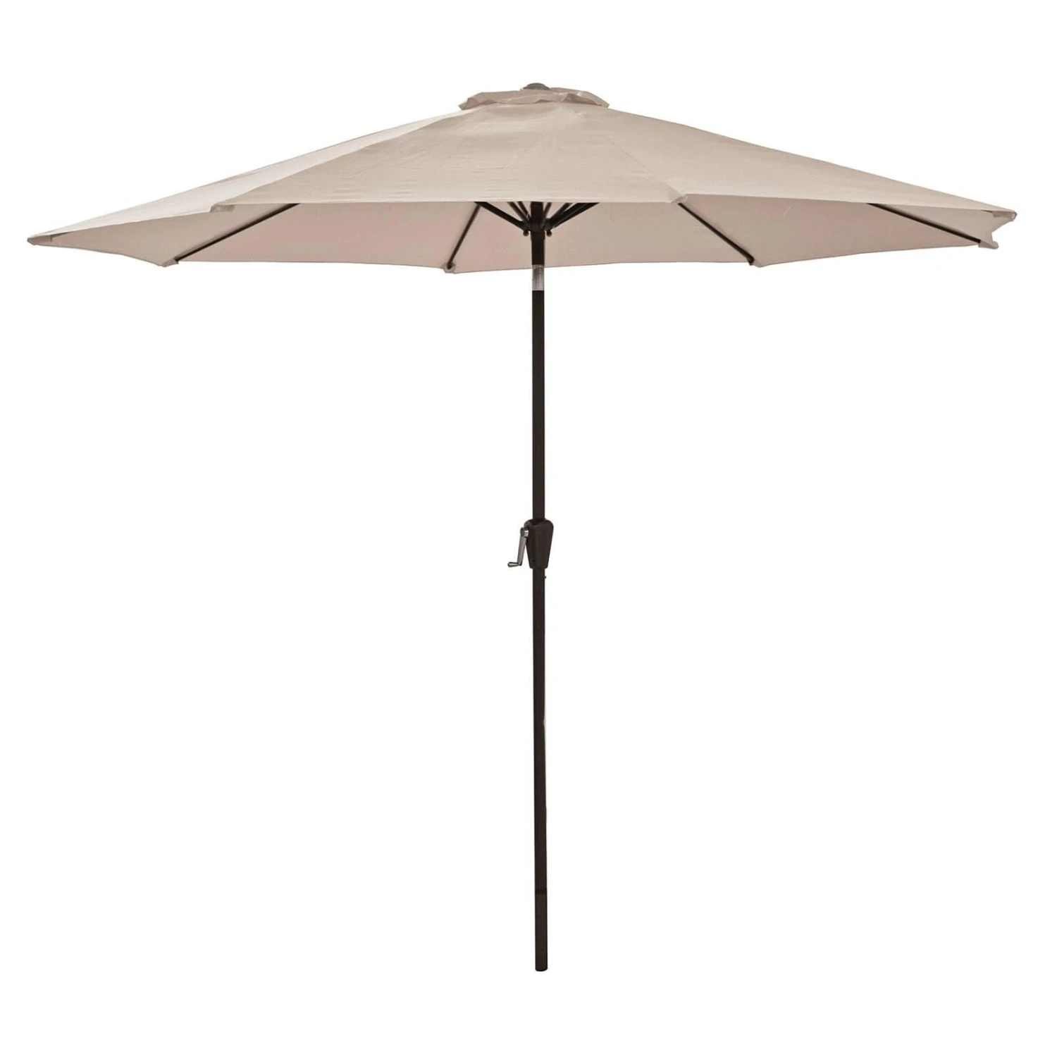 3m Round Parasol Crank Tilt Garden Patio Shade Umbrella 3 3m Round Parasol Crank Tilt Garden Patio Shade Umbrella - Image 3
