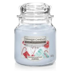 Yankee Candle Christmas Scent Medium Jar Festive 340g 60 Hours -XS Stock Shop UBL1631520E opt