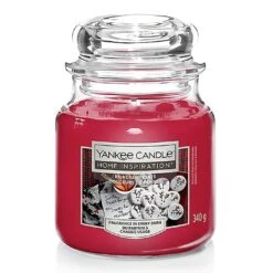 Yankee Candle Christmas Scent Medium Jar Festive 340g 60 Hours -XS Stock Shop UBLYCE1298 opt