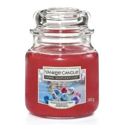 Yankee Candle Christmas Scent Medium Jar Festive 340g 60 Hours -XS Stock Shop UBLYCE3506 opt