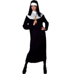 Womens Mother Superior Fancy Dress Halloween Costume