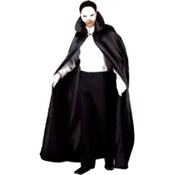 Mens Phantom Opera Fancy Dress Party Halloween Costume