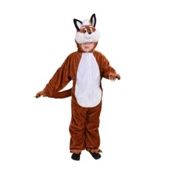 Kids Fantastic Fox Fancy Dress Halloween Party Costume