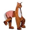 2 Man Pantomime Horse Full Body Mascot Fancy Dress Costume