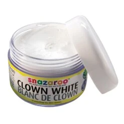Snazaroo 50ml Clown White Facepaint Halloween Accessory