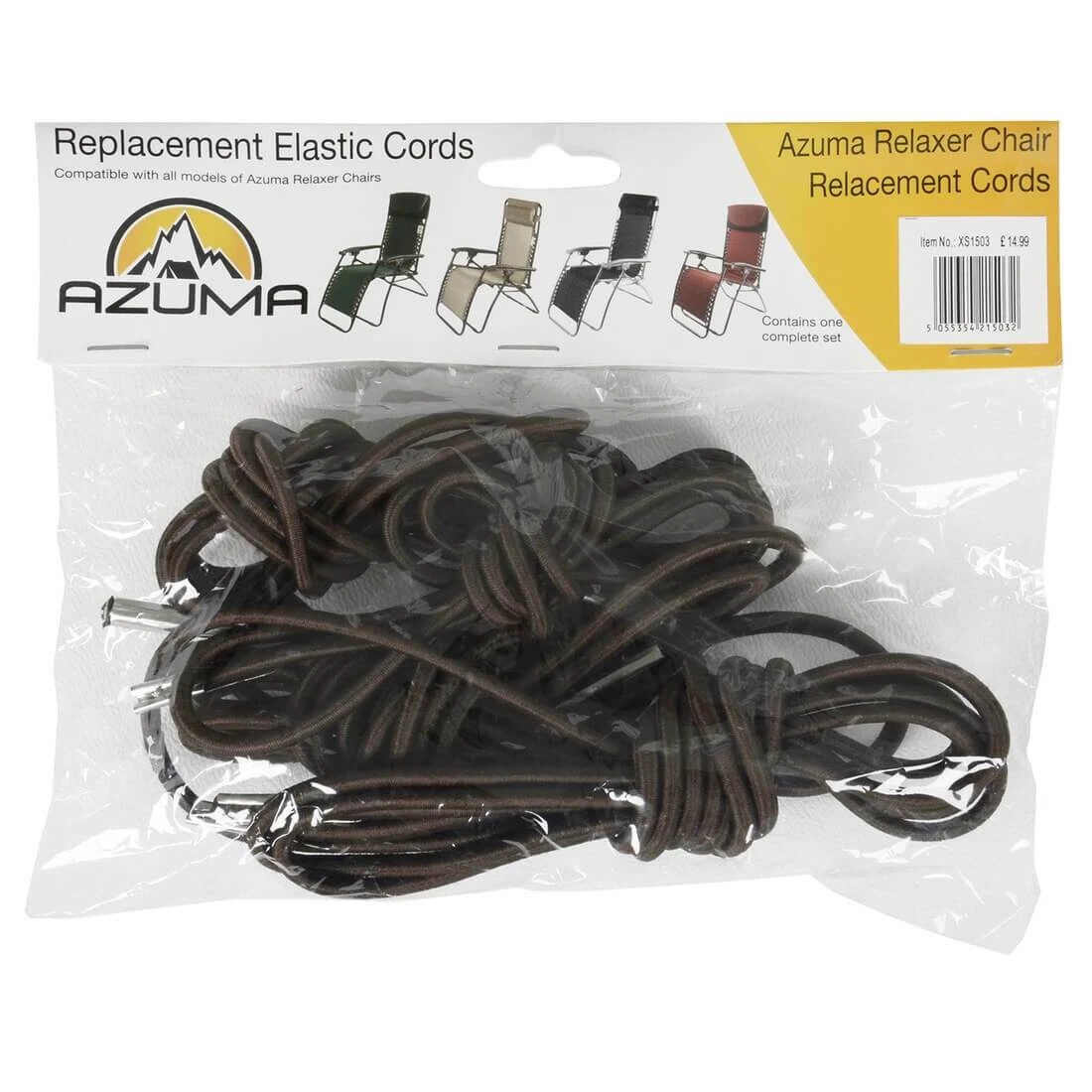 Brown Elastic Cord Replacement For Azuma Relaxer Chair 1 Brown Elastic Cord Replacement For Azuma Relaxer Chair