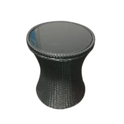 Azuma Drinks Cooler Table Garden Patio Rattan Black Or Grey -XS Stock Shop XS5414 2 opt 28674.1590145752.1100.1100