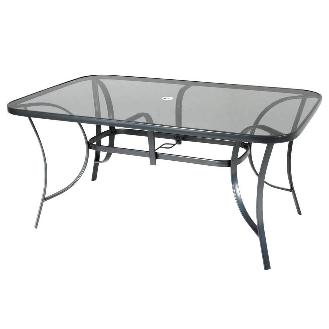 Cadiz 11 Piece Garden Furniture Set Parasol Grey Metal Frame 6 Cadiz 11 Piece Garden Furniture Set Parasol Grey Metal Frame - Image 6