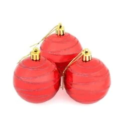 10 X 6cm Shiny Mirrored Swirl Pattern Christmas Tree Baubles -XS Stock Shop XS5705 1600 1 min 39035.1536046895.1100.1100