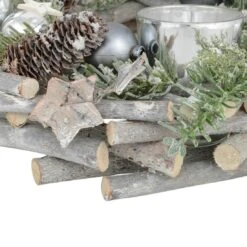 Wooden Wreath Tealight Candle Holder Christmas Decoration 30cm -XS Stock Shop XS5769 1600 2 44097.1536850153.1100.1100