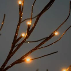 Black Glitter Mini Halloween Twig Tree LED Lights 60cm -XS Stock Shop XS5827 1600 2 55425.1537973141.1100.1100