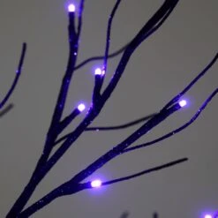 Black Glitter Mini Halloween Twig Tree LED Lights 60cm -XS Stock Shop XS5828 1600 2 93594.1537973142.1100.1100