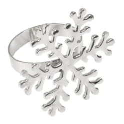 Set Of 4 Christmas Napkin Rings Silver Metal Table Decoration -XS Stock Shop XS5838 1600 2 65700.1539771700.1100.1100