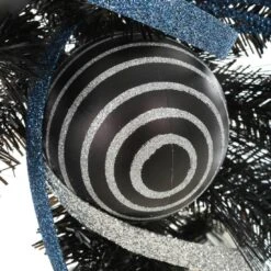 24" Silver Witch Halloween Wreath Glitter Hanging Decoration -XS Stock Shop XS5956 1600 5 96295.1533733265.1100.1100