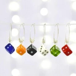 Set Of 6 Novelty Glass Charms Party Wine Cocktails Gin Gift -XS Stock Shop XS5982 1600 2 opt 36728.1586168343.1100.1100