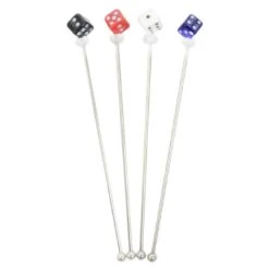 Set Of 4 Swizzle Sticks Cocktail Stirrers Stainless Steel -XS Stock Shop XS5988 1600 2 opt 45271.1586163469.1100.1100