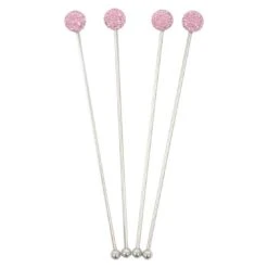 Set Of 4 Swizzle Sticks Cocktail Stirrers Stainless Steel -XS Stock Shop XS5990 1600 2 opt 78704.1586163344.1100.1100